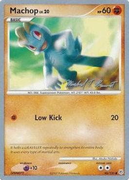 Carta Machop 07/32 do set World Championship 2010: Boltevoir — Pokémon TCG | Bynx