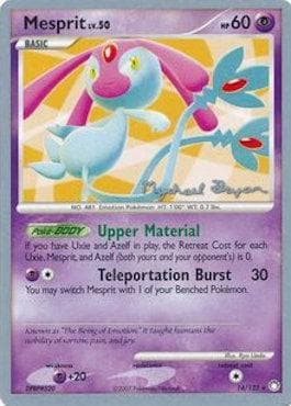 Carta Mesprit 06/24 do set World Championship 2010: Happy Luck — Pokémon TCG | Bynx