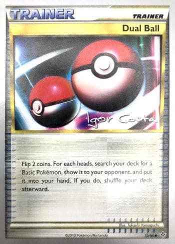 Carta Dual Ball 17/22 do set World Championship 2012: Pesadelo Prism — Pokémon TCG | Bynx