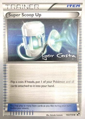 Carta Super Scoop Up 18/22 do set World Championship 2012: Pesadelo Prism — Pokémon TCG | Bynx