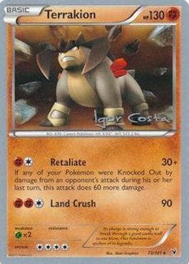 Terrakion 03/22 — World Championship 2012: Pesadelo Prism