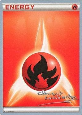 Carta Fire Energy 19/19 do set World Championship 2013: Anguille Sous Roche — Pokémon TCG | Bynx