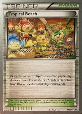 Carta Tropical Beach 08/19 do set World Championship 2013: Anguille Sous Roche — Pokémon TCG | Bynx