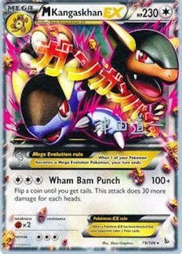 M Kangaskhan-EX 03/29 — World Championship 2014: Crazy Punch