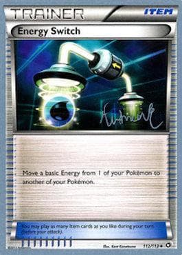 Carta Energy Switch 07/22 do set World Championship 2014: Emerald King — Pokémon TCG | Bynx