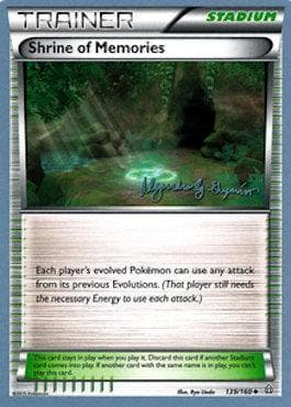 Carta Santuário das Memórias / Shrine of Memories (24/26) 24/26 — Pokémon TCG | Bynx