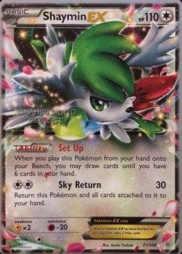 Carta Shaymin-EX 06/24 do set World Championship 2016: Black Dragon — Pokémon TCG | Bynx