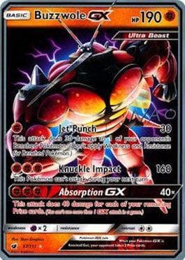 Carta Buzzwole-GX 01/24 do set World Championship 2018: Buzzroc — Pokémon TCG | Bynx