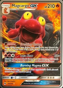 Magcargo-GX 07/25 — World Championship 2019: Perfection