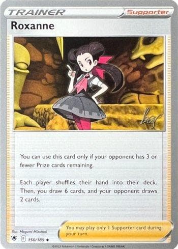 Carta Roxanne 015/30 do set Coleção BR — 22C — Pokémon TCG | Bynx