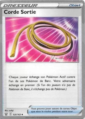 Carta Escape Rope 020/26 do set Coleção BR — 23A — Pokémon TCG | Bynx