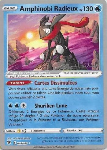 Carta Radiant Greninja 009/28 do set World Championship 2023: Psychic Elegance — Pokémon TCG | Bynx