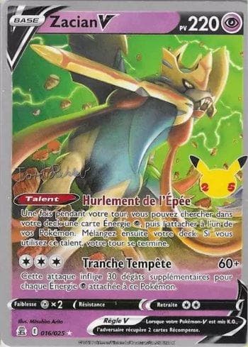 Carta Zacian-V 010/28 do set World Championship 2023: Psychic Elegance — Pokémon TCG | Bynx