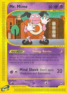 Mr. Mime 95b — Aquapolis
