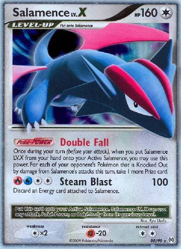 Carta Salamence LV.X 98/99 do set Arceus — Pokémon TCG | Bynx