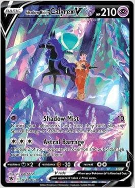 Carta Shadow Rider Calyrex-V #TG17 do set Estrelas Radiantes - Galeria de Treinadores — Pokémon TCG | Bynx