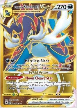 Carta Hisuian Samurott-VSTAR 209/189 do set Estrelas Radiantes — Pokémon TCG | Bynx