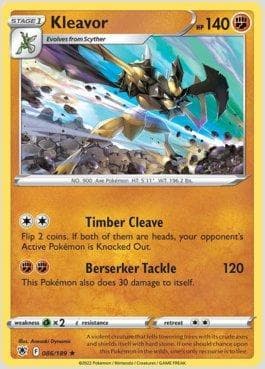 Carta Kleavor 086/189 do set Estrelas Radiantes — Pokémon TCG | Bynx