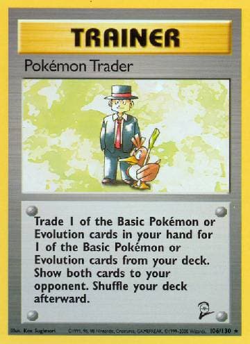 Pokémon Trader 106 — Base Set 2