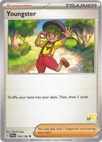 Carta Youngster 059/60 do set Coleção BR — B24PD — Pokémon TCG | Bynx