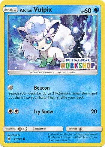 Alolan Vulpix 021/14 — Coleção BR — BABWP