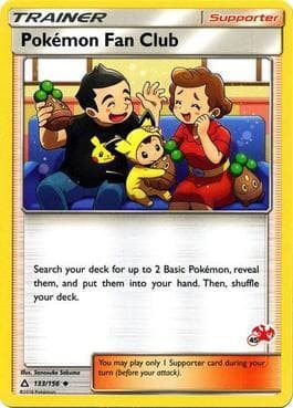 Carta Pokémon Fan Club 45/60 do set Battle Academy Box Set 2020 - Charizard Deck — Pokémon TCG | Bynx