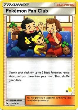 Carta Pokémon Fan Club 28/60 do set Battle Academy Box Set 2020 - Pikachu Deck — Pokémon TCG | Bynx