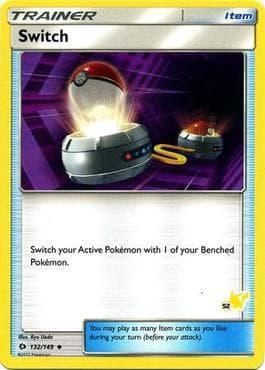 Switch 52/60 — Battle Academy Box Set 2020 - Pikachu Deck