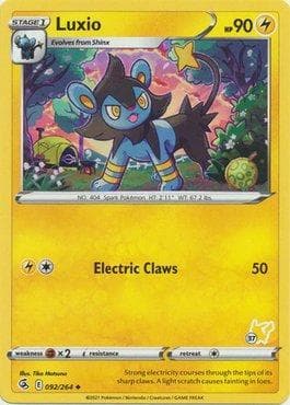 Luxio 37 — Battle Academy Box Set 2022 - Pikachu Deck