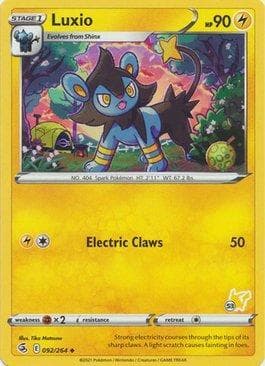 Carta Luxio 53/60 do set Battle Academy Box Set 2022 - Pikachu Deck — Pokémon TCG | Bynx