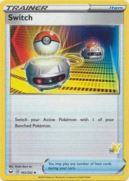 Switch 52/60 — Battle Academy Box Set 2022 - Pikachu Deck
