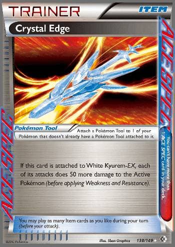 Carta Crystal Edge 138/149 do set Fronteiras Cruzadas — Pokémon TCG | Bynx