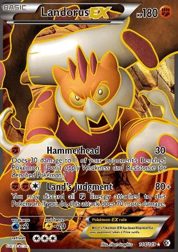 Landorus-EX 144 — Fronteiras Cruzadas