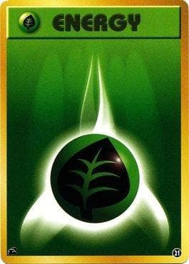 Carta Grass Energy 21/40 do set Bulbasaur Deck VHS — Pokémon TCG | Bynx