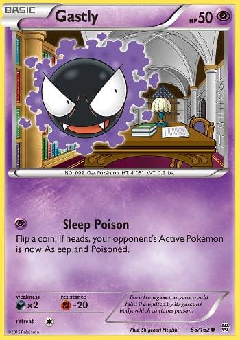 Gastly 058/162 — Turbo Revolução