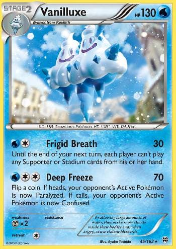 Vanilluxe 045/162 — Turbo Revolução