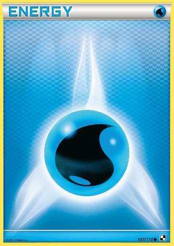 Carta Energia de Água / Water Energy (107/114) 107/114 do set Black & White — Pokémon TCG | Bynx