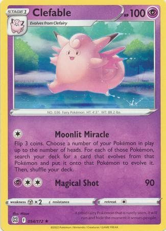 Clefable 054/172 — Astros Cintilantes
