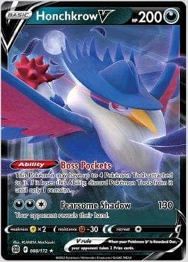 Honchkrow-V 88 — Astros Cintilantes