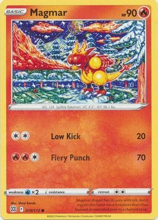 Magmar 019/172 — Astros Cintilantes