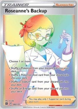 Carta Roseanne's Backup 180/172 do set Astros Cintilantes — Pokémon TCG | Bynx