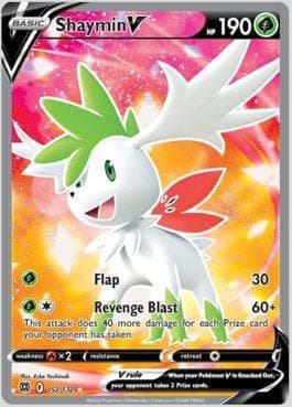 Carta Shaymin-V 152/172 do set Astros Cintilantes — Pokémon TCG | Bynx