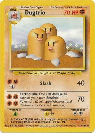 Dugtrio 19 — Coleção Básica