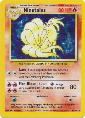 Ninetales 012/102 — Coleção Básica