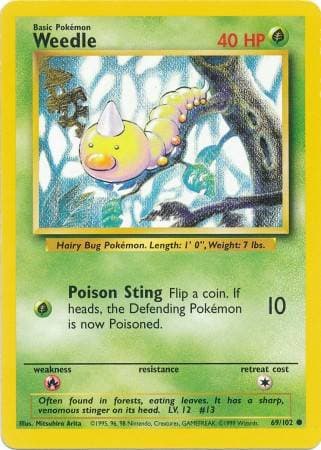 Weedle 69 — Coleção Básica