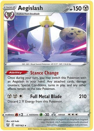 Aegislash 107 — Estilos de Batalha