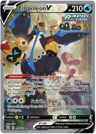 Carta Empoleon-V 146/163 do set Estilos de Batalha — Pokémon TCG | Bynx