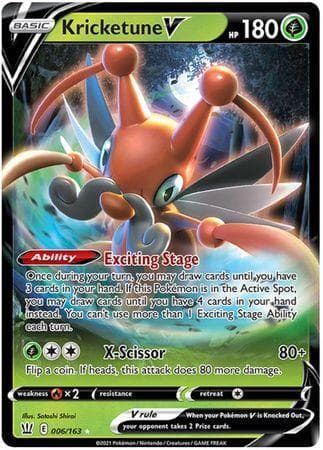Kricketune-V 6 — Estilos de Batalha