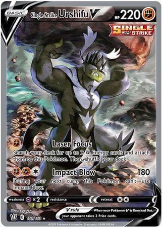 Single Strike Urshifu-V 151 — Estilos de Batalha
