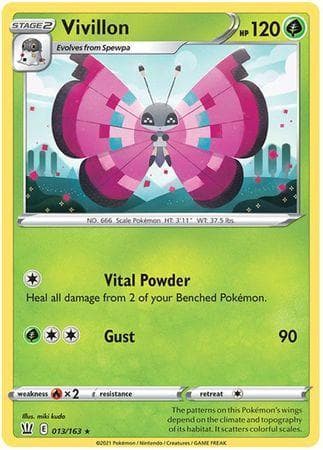 Vivillon 13 — Estilos de Batalha